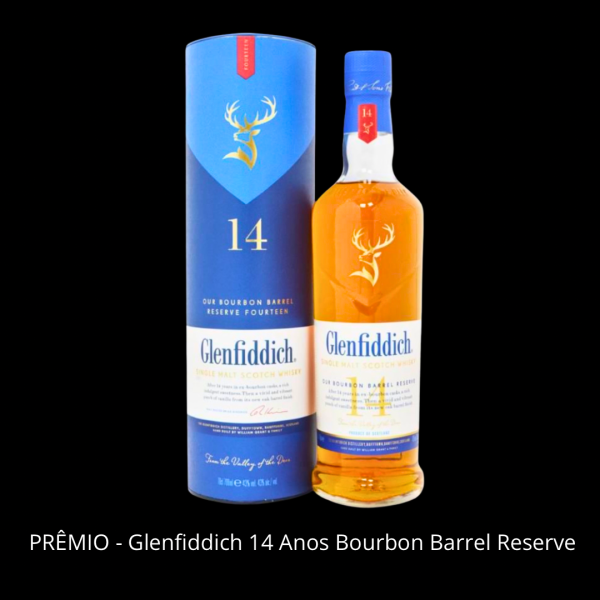 Glenfiddich 14 Anos Bourbon Barrel Reserve